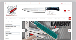 Desktop Screenshot of kvalitninoze.cz