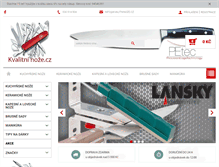 Tablet Screenshot of kvalitninoze.cz